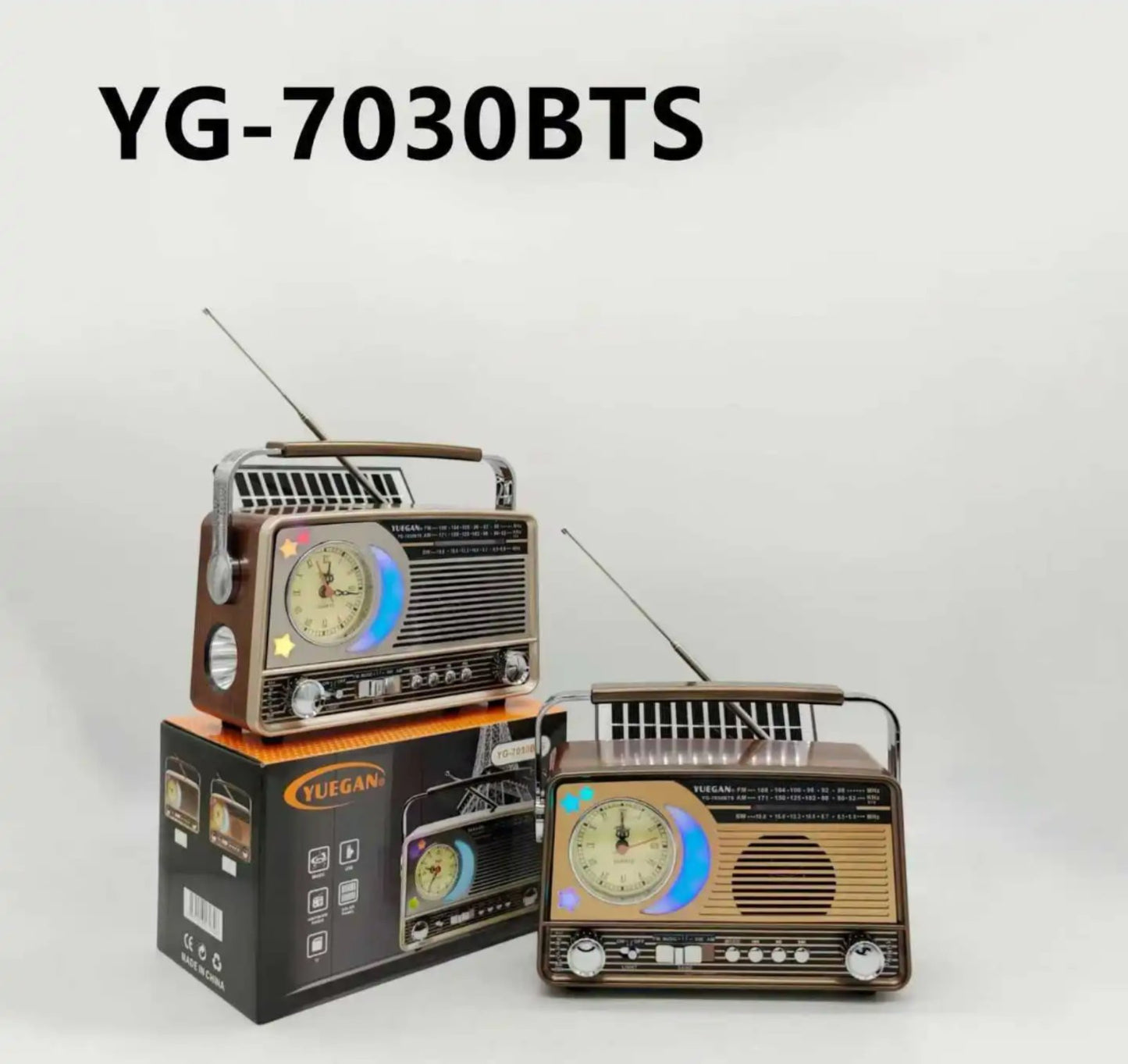Retro radio bluetooth YG-7030BTS...