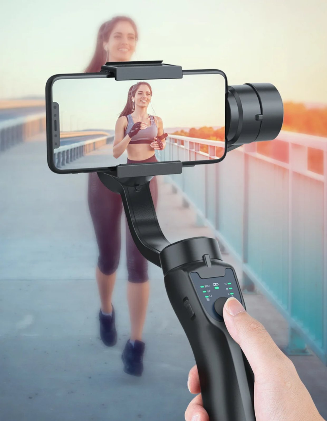 Stabilizator za telefon i kamere 3-Axis Gimbal...