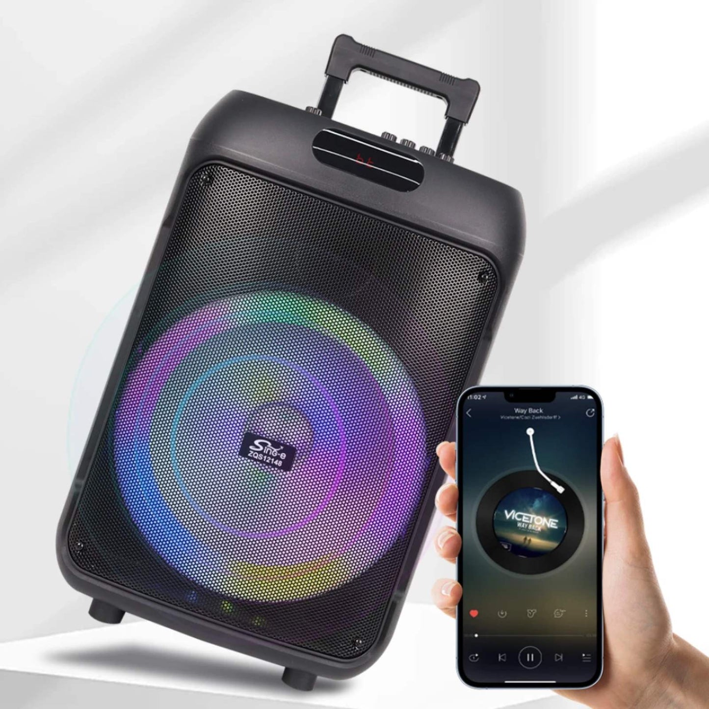 Bluetooth zvucnik sa 2 mikrofona ZQS12148...