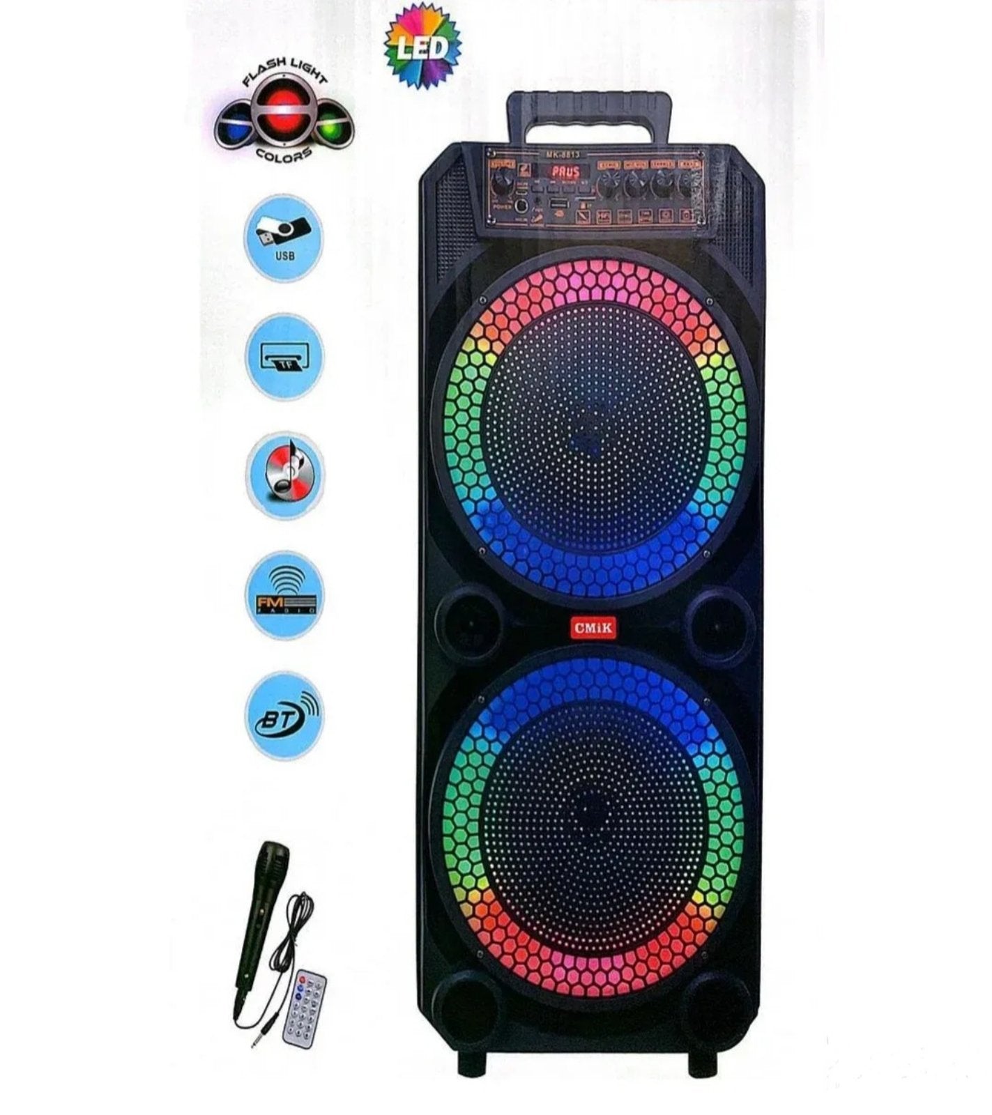 Zvucnik karaoka bluetooth CMiK MK-8813...