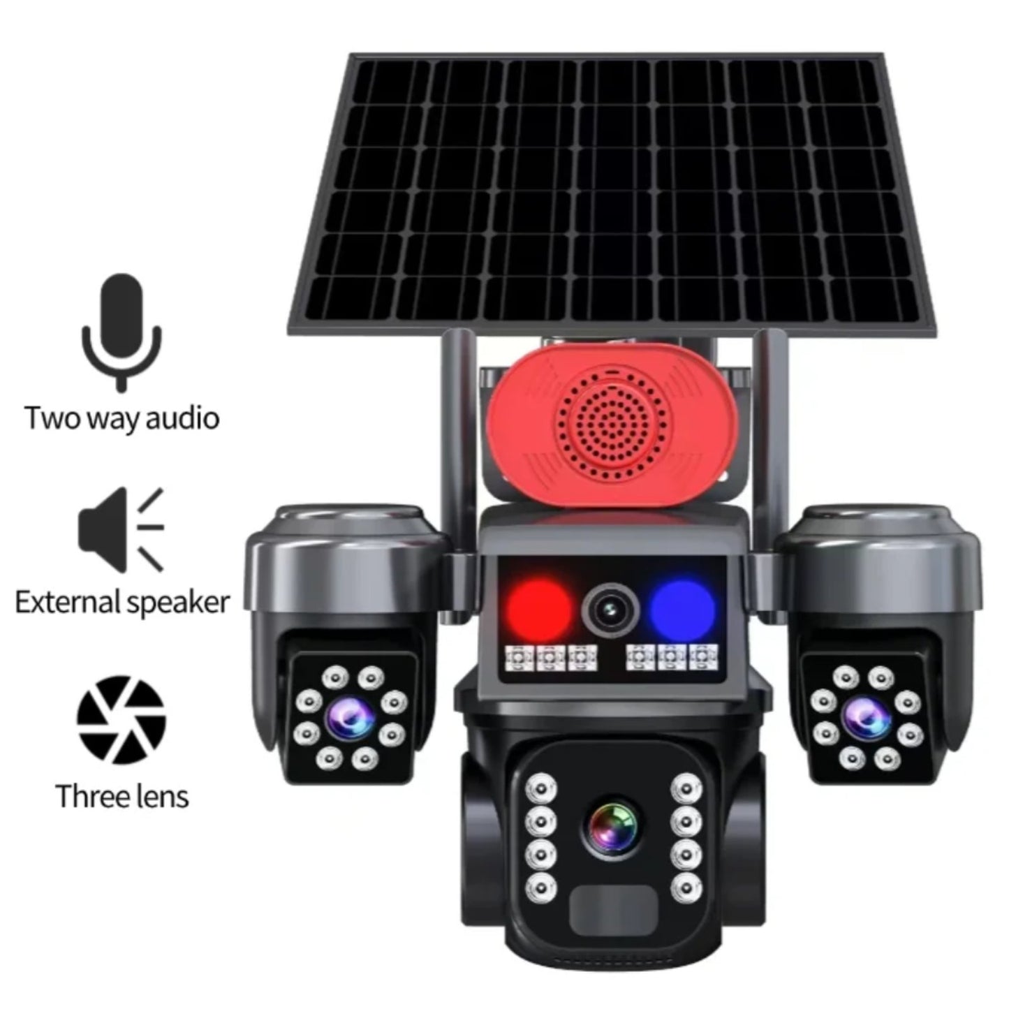 Solarna kamera HD sa 3 sociva 4G...