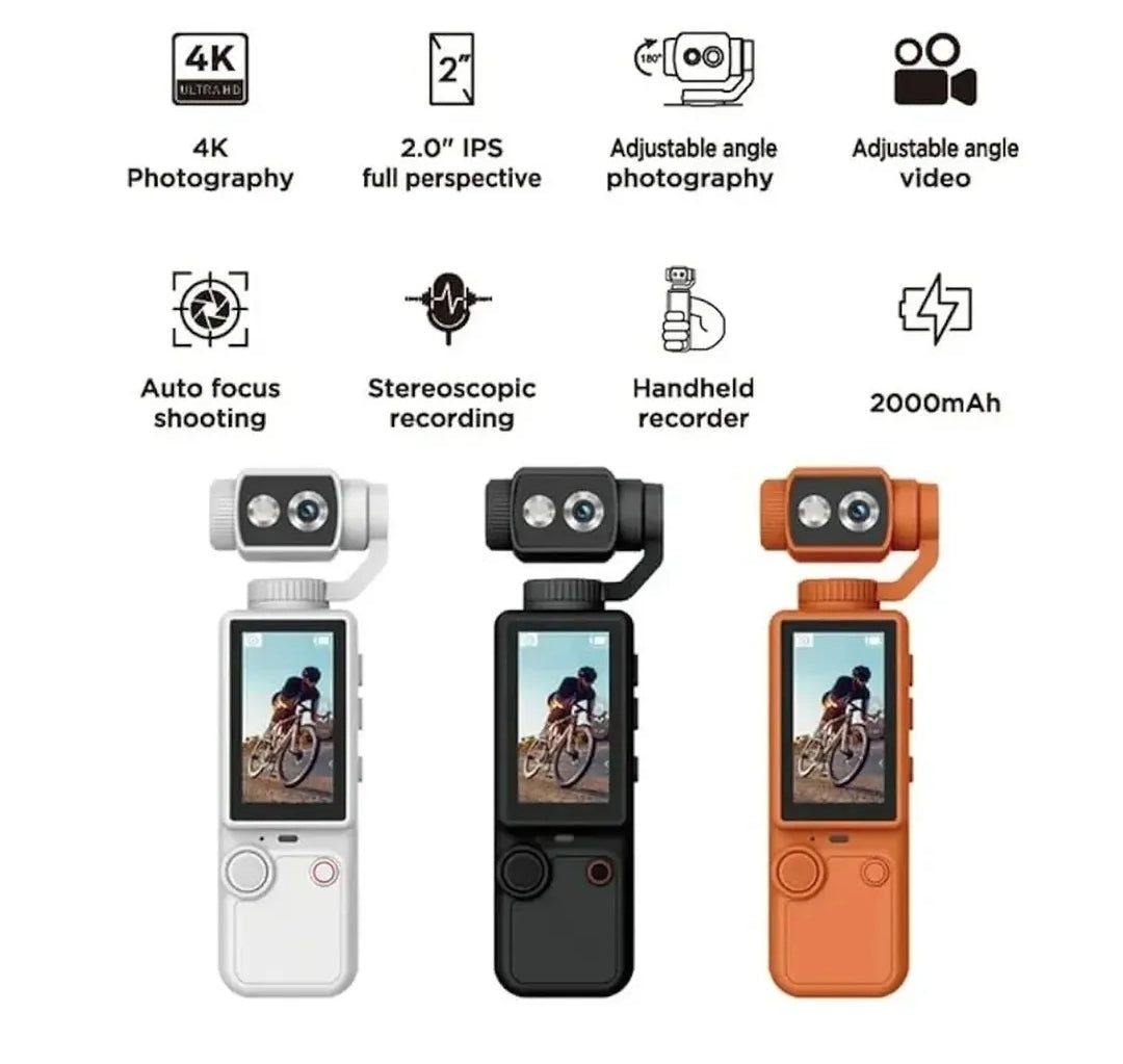 4K Mini kamera sa rotacijom 180° - Mini kamera Q8...
