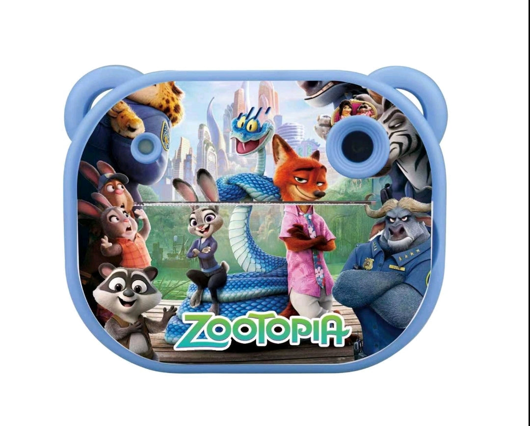 Foto aparat i stampac za decu sa animal printom ZOOTOPIA...