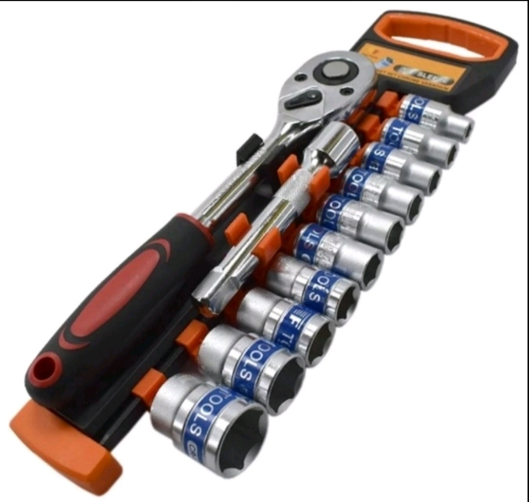 Set gedora 12 delova - Klackalica sa nastavcima 8 - 24mm...