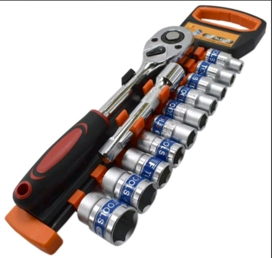 Set gedora 12 delova - Klackalica sa nastavcima 8 - 24mm...