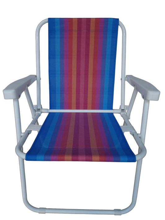 Stolica za kampovanje ili pecanje - prugasta stolica...