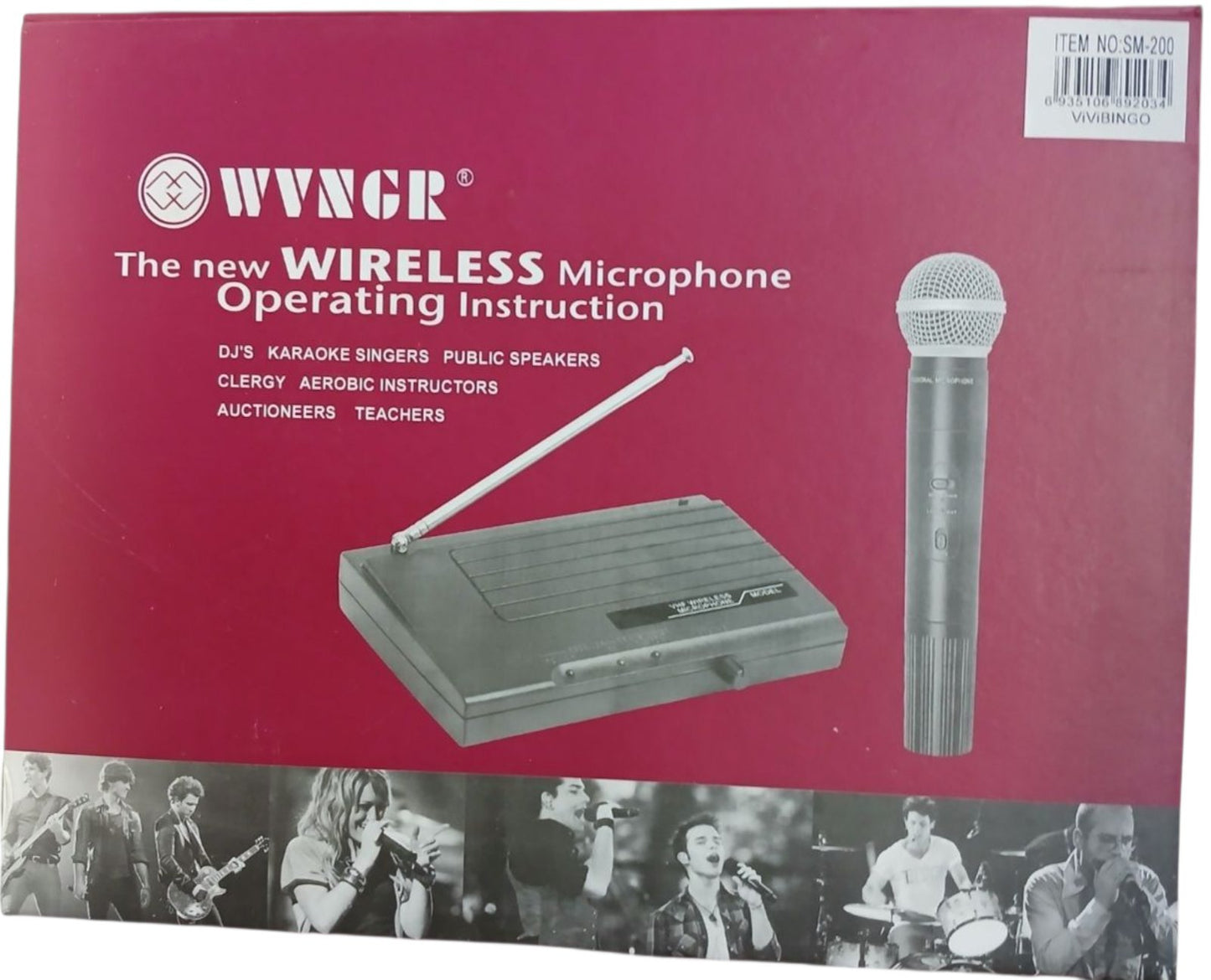 Bezicni mikrofon i resiver...