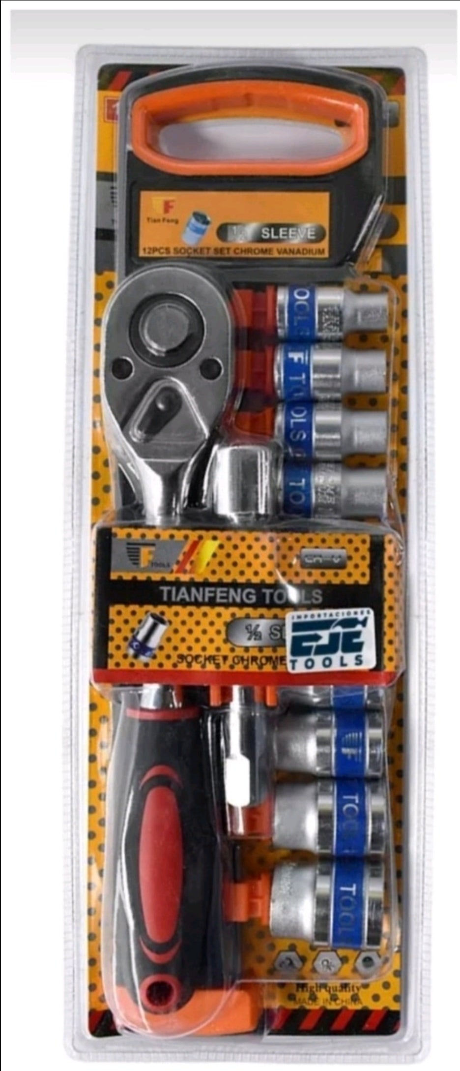 Set gedora 12 delova - Klackalica sa nastavcima 8 - 24mm...