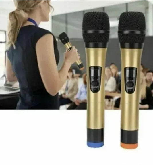 Bezicni mikrofon karaoke set 2 kom...