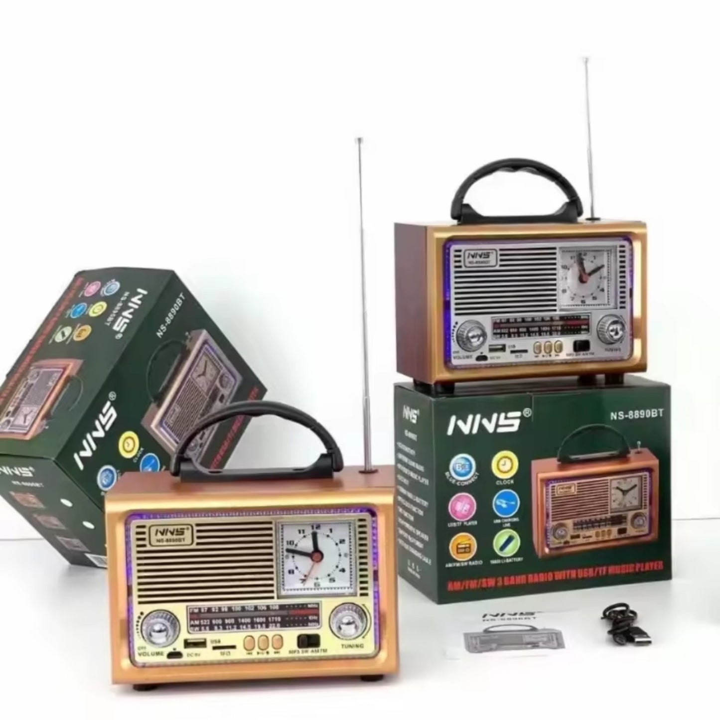 Retro radio NS-8890BT...