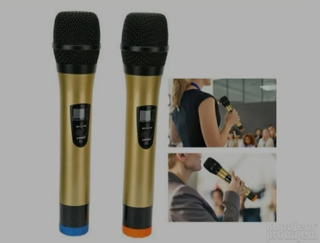 Bezicni mikrofon set od 2 mikrofona WG-200II...