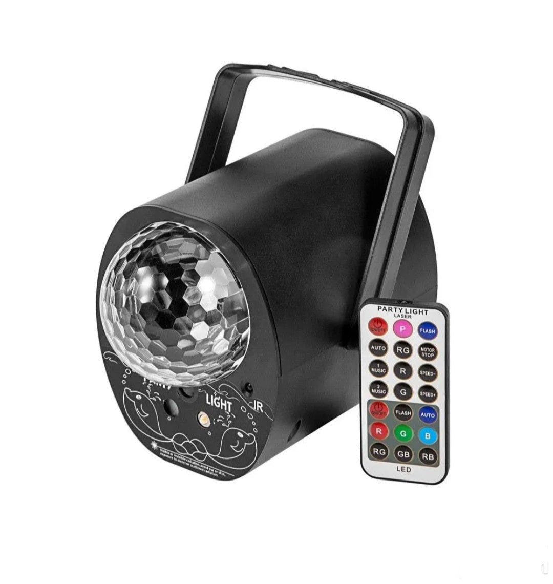 Disco kugla laser 2u1...