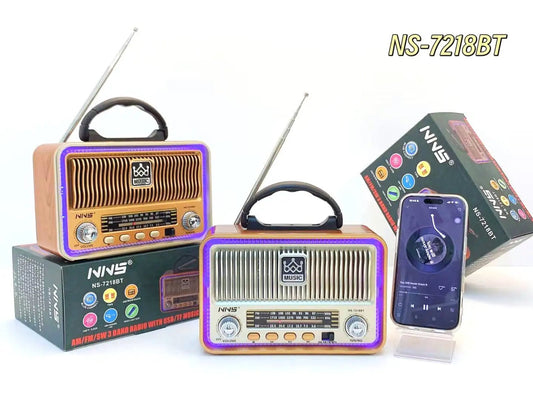 Radio Retro bluetooth NS-7218BT...