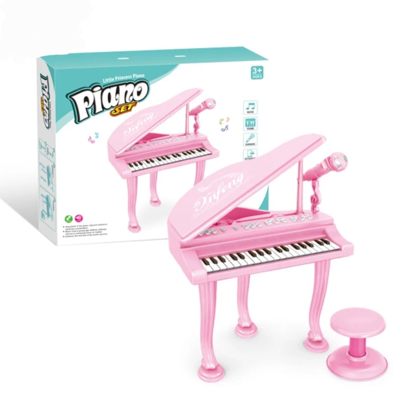 Klavir za devojcice sa stolicom - Piano klavir...