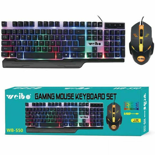 Gejmerski set tastatura i mis WB-550...