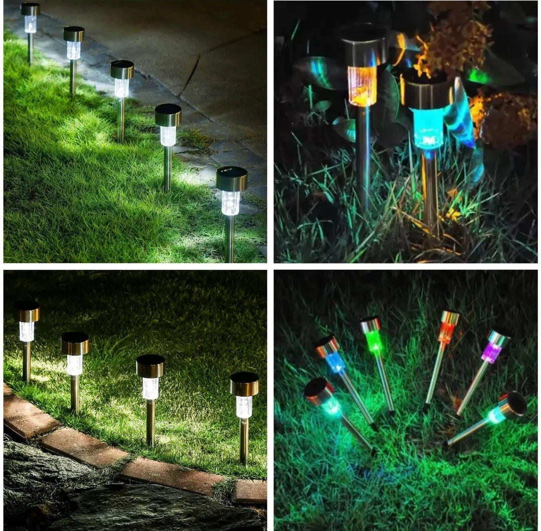 Solarne lampe za dvorista i trevnjake 10 kom...