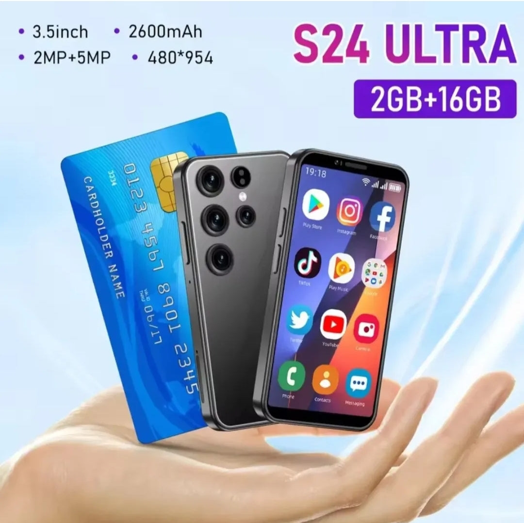 S24 Ultra Mini Mobilni Telefon...