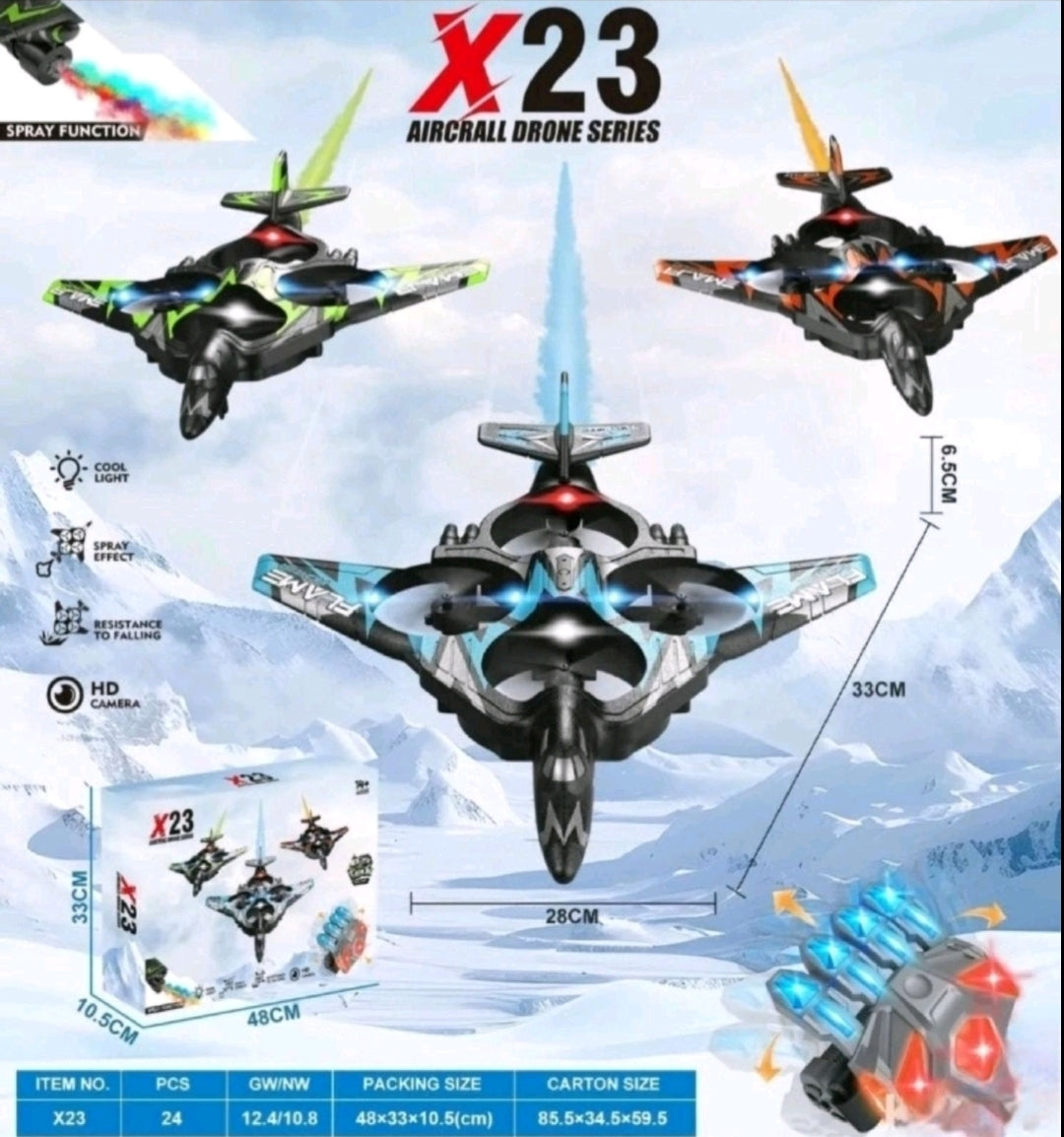 Avion dron letelica X23...