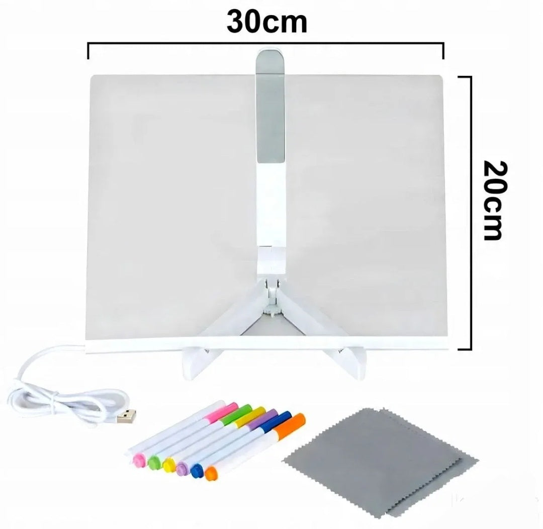LED tabla za crtanje sa oavetljenjem...