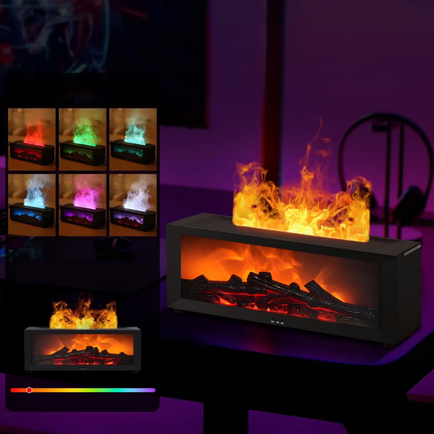 LED Kamin i Aroma difuzer