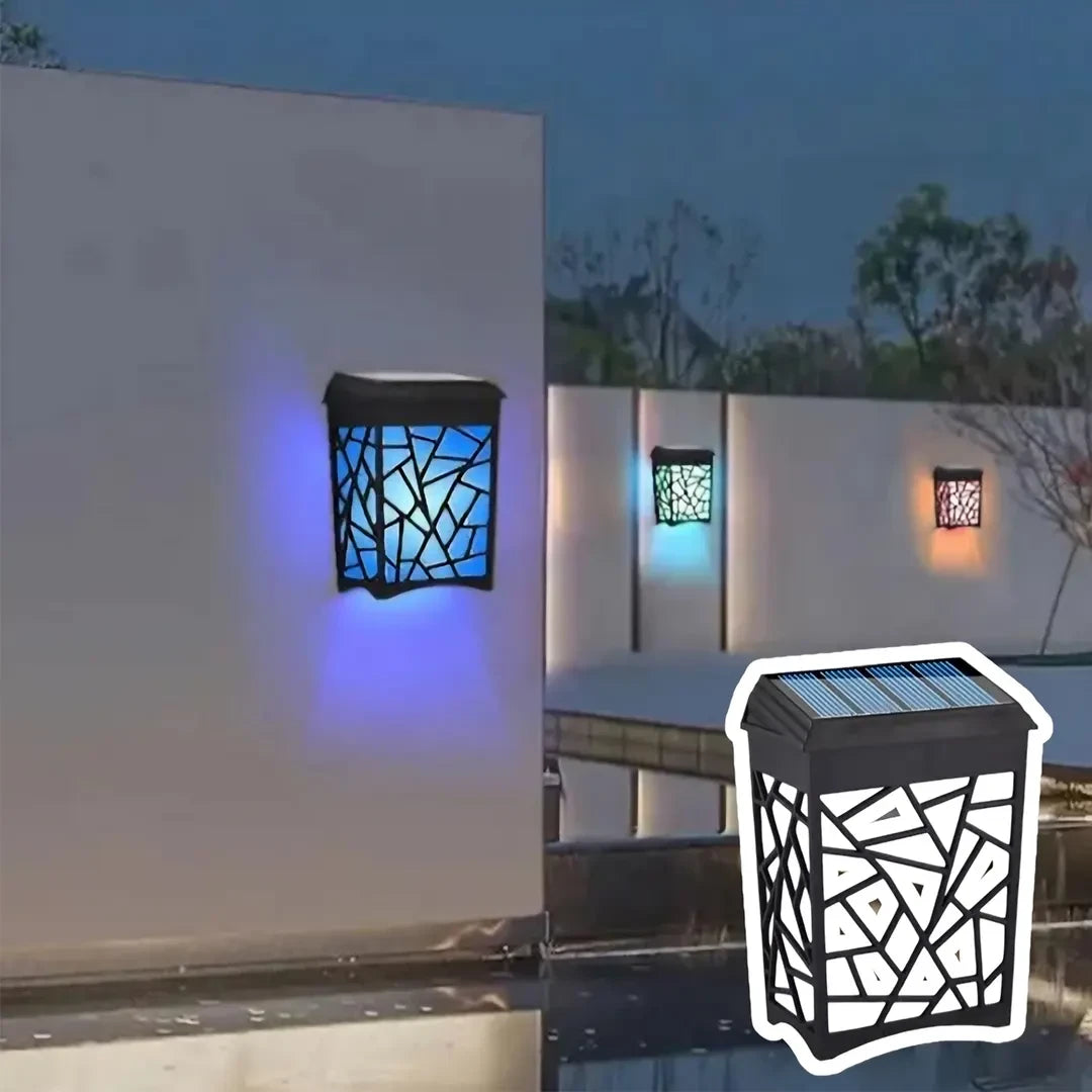 Solarna LED zidna lampa...