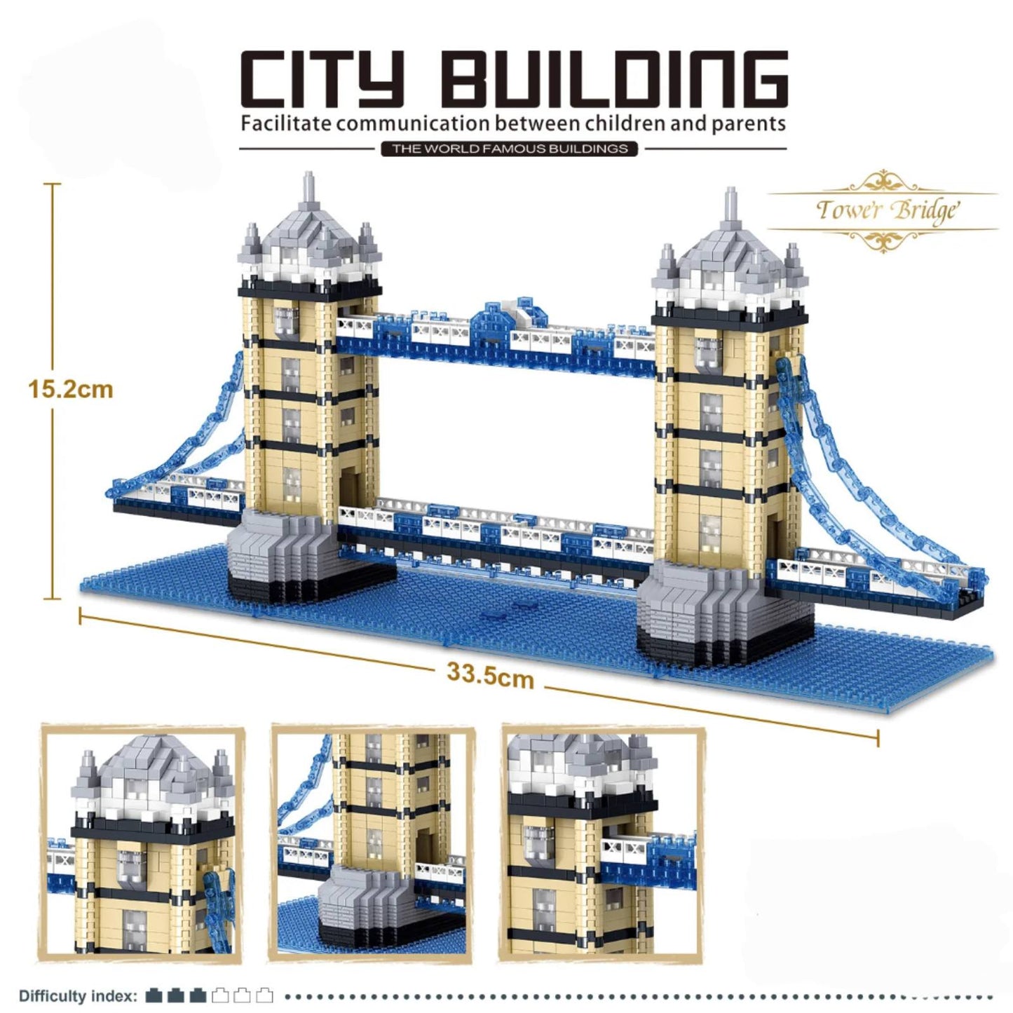 Set kockica - TOWER BRIDGE...