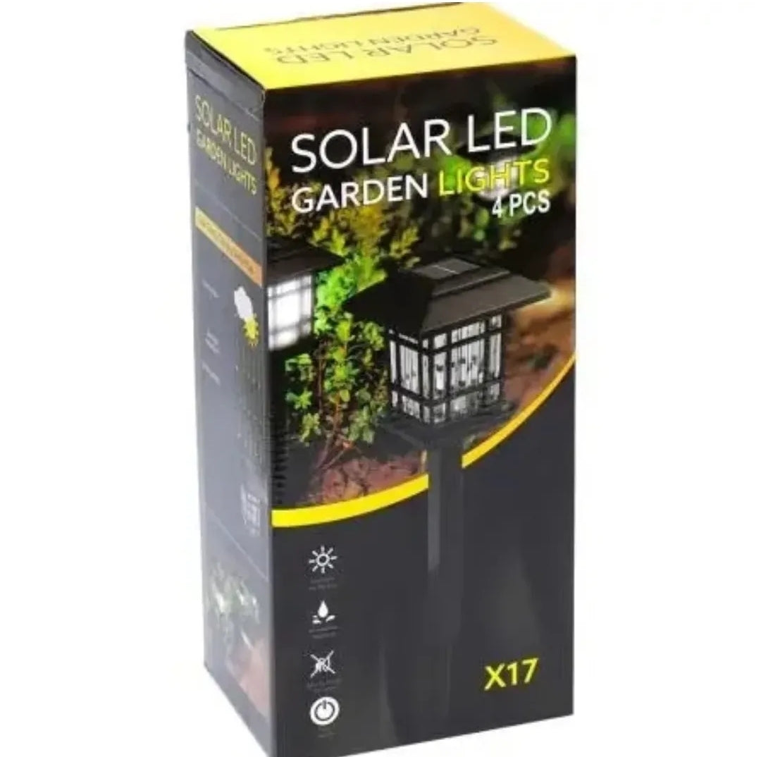 Solarne LED lampe 4kom...