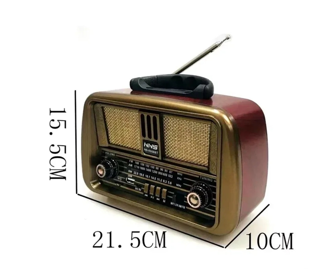 Bluetooth retro radio NS- 8068...