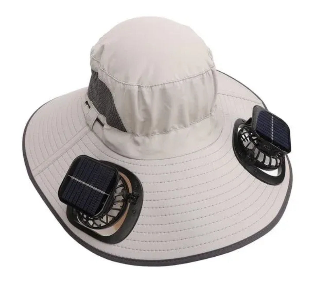 Sesir sa solarnim ventilatorom...