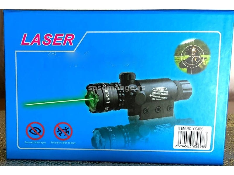 Laser zeleni...